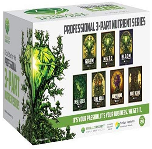 Emerald Harvest GL56724006 Kick-Starter Kit-3 Part Base (1/Cs) Engrais Naturel
