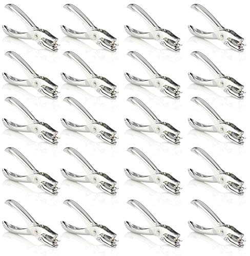 Swingline 1 Hole Punch, Hole Puncher, 5 Sheet Punch Capacity, Classic, Chrome (A7074005) (Pack of 20)