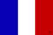 Frankreich Flagge Aufkleber - Länderflagge als Sticker 8,5 x 5,5 cm