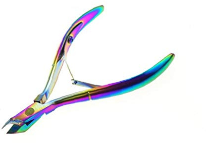Regenbogen-Nagel-Häutchen Cutter Dead Skin Scissor Trimmer Remover Clipper Nipper Zangen Maniküre-Nagel-Kunst-Pflegenwerkzeug