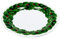 Chef Craft Weihnachtlicher Melamin-Speiseteller, 25,4 cm Durchmesser, Kranz