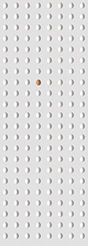 A.S. Création Fototapete Küche Weiß | Braun Be Different Wohnzimmertapete 1.00 m x 2.80 m Weiß Braun