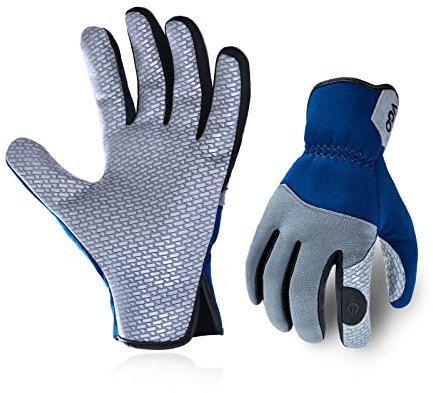 Vgo... 1 Paar Sicherheits-Arbeitshandschuhe, Bauarbeiter-Handschuhe, Gartenhandschuhe, Mechaniker-Handschuhe,leicht(SL7717)