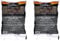 FryOilSaver Co., rocce laviche naturali per braciere | Pietre laviche per barbecue a gas | Riduce le fiamme | Distribuzione uniforme del calore | 2 x 3,2 kg sacchetto di rocce laviche | da FryOilSaver