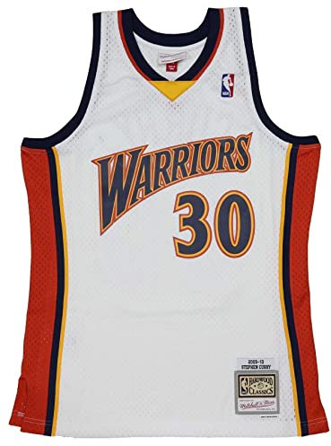 Mitchell & Ness Stephen Curry #30 Golden State Warriors NBA Kids Swingman Home Jersey - M
