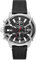 Diesel Herrenuhr Griffed, Chronographenwerk, 42 mm silbernes Edelstahlgehäuse mit Lederarmband, DZ4603