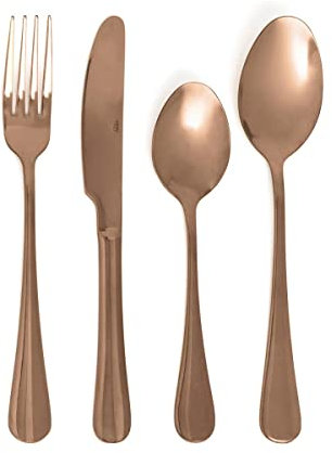 Set de couverts Quid Celebrart Métal Cuivre 24 Pièces