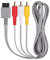 Gamer Gear RCA Cable - 3 RCA Plugs AV Cable (1.8 Meters/ 5.9 Feet) - Flexible, Tangle Free for Nintendo Wii and Wii U Console