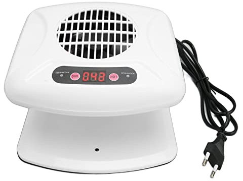300W Nagel-Lufttrockner, Nagel-Fächer-Föhn mit Automatischem Sensor, Warmer, Kühler Wind, Nagellack-Trockner für Den Heimsalon, Weiß(#1)