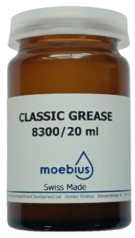 KD89 Moebius – Natürliche und synthetische Öle und Fette, hergestellt in der Schweiz, für die Feinmechanik und Feinmechanik (Fett 8300)