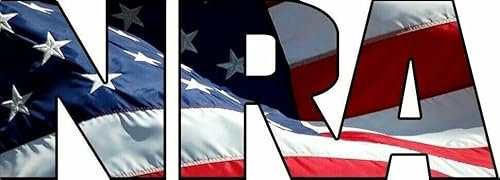 WildeBabsKLBT 11cm Hochwertiger Auto-Aufkleber Sticker Decal Autoaufkleber Aufkleber-Folie Wetterfest NRA American Flag Flagge Fahne F2664