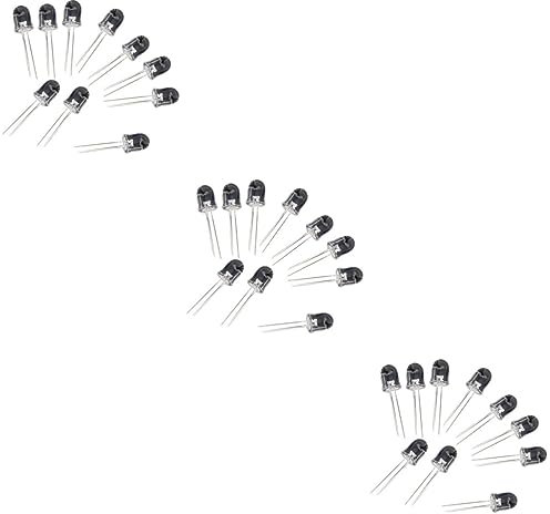 DOITOOL LED-Diodenspannung 30 Stk computerlampen pc leuchte pcs LED LED-Diode Leuchtdiode Emittierende Diode UV-LED LED-Emissionsdiode 10mm geführt Super Tatsächl