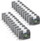 UniPlus 20x Kompatibel Tze231 TZe-231 für Brother P-touch Tz231 Tzc231 12mm Bänder Laminated Schwarz auf Weiß Schriftband für P-Touch PT-H105 PT-H100lb PT-D210 PT-E110 PT-H100r PT-H108 PT-1010 PT-1000