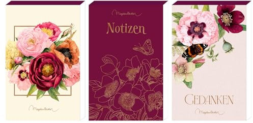 Notizblöckchen – Blütenzauber: Marjolein Bastin