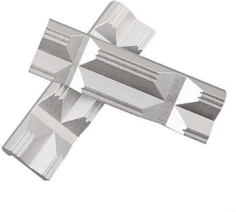 Aluminum Profile Jaw Fixture with Strong Magnet Integration, Perfectly Suited for Pipe Clamping Tasks (4 inch)