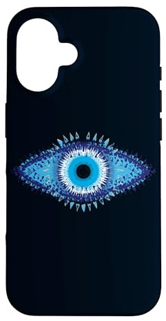 Hülle für iPhone 16 Evil Eye Türkisches Auge Nazar Schutz Charm
