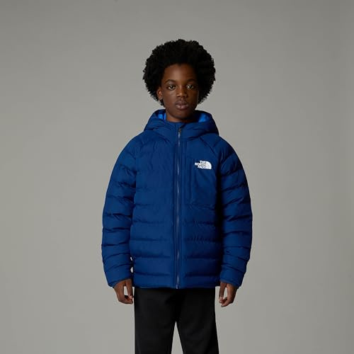 The North Face Boys Reversible Perrito Hooded Jacket, Estate Blue, 176