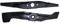 SAMOPH Set di lame per tosaerba da 53,3 cm compatibili con lama Hond 72531-VH7-000 e lama 72511-VL0-S00 da 53,3 cm compatibile con tosaerba HRX217, HRX217K1, HRX217K2, HRX217K3, HRX217K4 da 53,3 cm