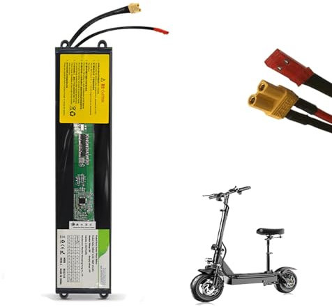 HJGHY Batteria per Scooter Elettrico 36V 6Ah 7.8Ah 9.6Ah 9Ah Batteria di Ricambio ad Alta capacità agli ioni di Litio per Scooter Elettrico M365 da 36V,36v,6Ah