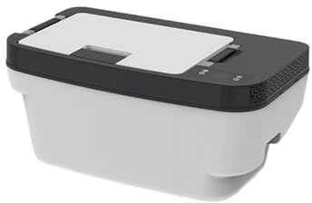 Frigorifero for auto, compatibile con Tesla Model Y/3/X, congelatore portatile a compressore da un quarto di gallone, frigorifero e scaldavivande elettrico a doppia zona, controllo intelligente della