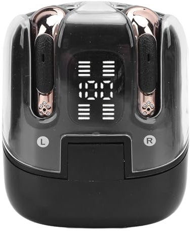 MAJONMMERD Wireless Earbuds Bluetooth 5.4 Low Latency Led Display | Dual Set, Stereo Sound, Independent Connection, Gaming Earphones, Low Latency Audio, Bluetooth Devices