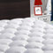 LEISURE TOWN Queen-matratzenauflage Abdeckung kühlmatratzenauflage Cotton top Pillow top mit Schnee down alternativ Fill (21.8” einbautief Pocket)