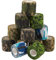 12 Rollen Selbstklebende Bandagen, Kohäsive Bandage, Fixierbinde, Für Erste Hilfe, Sportverletzungen, Haustiere, 6 Tarnfarben, 5 cm Breit, 4,5 m