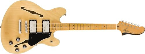 Squier Classic Vibe Starcaster MN Natural - Halbakustik Gitarre