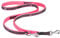 Ferplast Hundeleine Trainingsleine SPORT Hundeleine MATIC GA25 / 200, Innovativer Karabiner mit Magnetmechanismus, gepolsterter Griff, reflektierende Nähte, 25 mm x L 200 cm pink