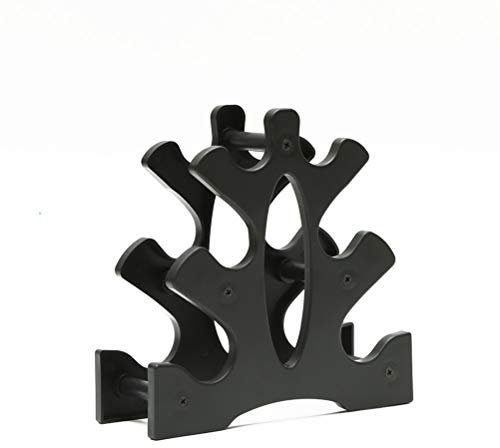Dumbbell Rack, 3 Tier Vertical Dumbbell Weights Rack Set 6 Hand Exercise Fitness Gym Dumbells, Hex Dumbbell Storage, Dumbbell Tree, Hand Weight Tower Stand Gym Dumbbell Rack Dumbbells Rack Fitness