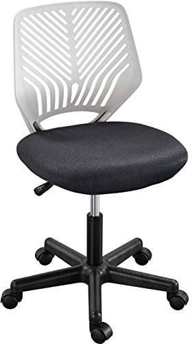 Yaheetech Modern Adjustable Computer Office Chair with Rolling Wheels for Home Work Study