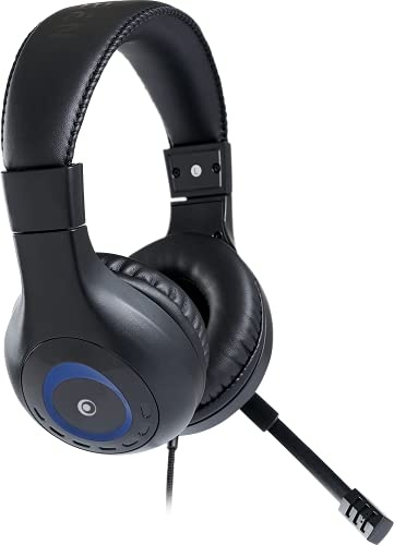 Bigben PC-Headset, kabelgebunden, 3,5 mm Klinkenstecker, mit Mikrofon, Schwarz
