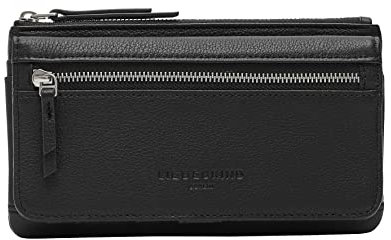 Liebeskind Berlin Basics Layla Geldbörse, Black, Large (HxBxT 9.5cm x 18cm x 2cm)