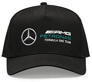 MERCEDES AMG PETRONAS Formula One Team - Racer-Kappe Kollektion (Schwarz)