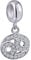 Krebs Sternzeichen Charms passen Pandora Geburtstag Armband, 925 Sterling Silber Cancer Zodiac Sign Halskette Anhänger, 12 Horoskop CZ Perlen, Geschenke für Papa/Nana/Mädchen
