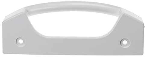 vhbw Türgriff kompatibel mit Bosch KGE3690IE, KGE3624TC, KGE3624RC, KGE7006, KGE7005, KGE7004 Kühlschrank Kunststoff Weiß