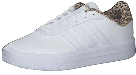 adidas Court Plateau Leder Turnschuhe braun