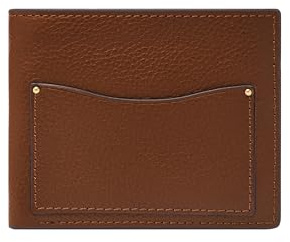 Fossil Geldbörse für Herren – Anderson Leder Münzfach Bifold, Ml4579210 – 11,4 cm L x 1,9 cm B x 8,9 cm H