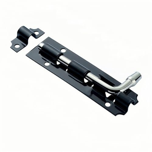 Boxonly Door Latch Bolt Catch Heavy Duty Door Lock Garden Gate Shed Sliding Door Tower Bolts 6 Inch