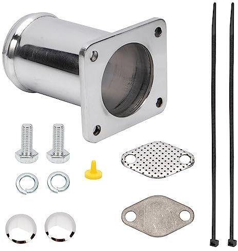 MangWany Kit Anular Egr, Tubo de Repuesto para Válvula EGR para E46 318D 320D 330D 330Xd 320Cd 318Td 320Td EGR07 391240, Aluminio