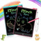 BlueSwan Drawing Board, 2PCs 10 Inch LCD Writing Tablet, Electronic Drawing Tablet, Mess Free Colouring Birthday Gift, Kids Toys, Preschool Early Education Toys for Ages 3-8, Toddler Travel Games