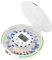 PROFI Pillenbox bis zu 6 Alarm XXL Pillendose Tablettenbox 6 Wecker 28 Fächer 23cm Tabletten Einnahme Erinnerung vollautomatisch, abschließbar, Fach öffnet bei Weckzeit (optisch/akustisch Signal)