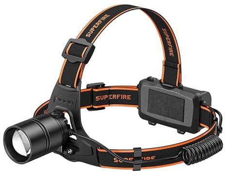 Headlight Superfire HL71, 500lm, USB