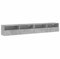 vidaXL Meubles TV Muraux 2 pcs, Armoires de Télévision Suspendues avec Compartiments, Meubles Télé Flottants, Moderne, Gris Béton Bois d'Ingénierie