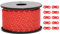 vidaXL Zeltleine, Zeltschnur mit Seilspannern, Abspannleine Reflektierend für Zelt Camping, Abspannseil Campingseil, Polypropylen 50m 5mm