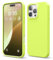 elago Compatible with iPhone 16 Pro Max Case, Premium Liquid Silicone Case, Full Body Protective Cover, Shockproof, Slim Phone Case, Anti-Scratch Soft Microfiber Lining, 6.9 inch (Neon Yellow)