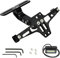 Motorrad-Kennzeichenhalter, Universal Motorcycle Fender Eliminator with LED Light CNC Aluminum Motorcycle License Plate Bracket Motorcycle License Plate Holder