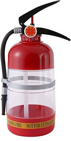 Shovelmty Distributore per vino da 2 l, per estintore, per feste, acqua, liquori, bar, accessori