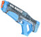 Artcool Electric Water Gun,Fast Auto Suction & USB Charging,Full Auto 220+ Continuous Powerful Water Pistol Up to 22-26FT Range,IP67 Waterproof Squirt Guns for Adults/Kids(Blue)