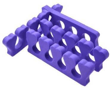 HAPINARY 15pcs Nail File Finger Separator Sponge Manicure Tool for Women Salon and Home Use Random Color